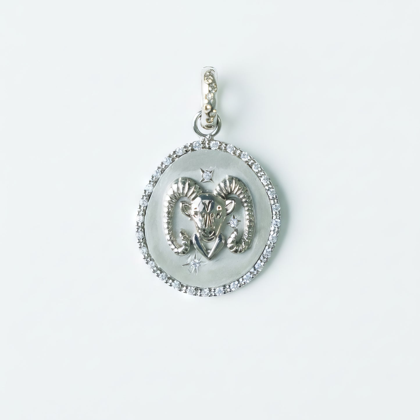 Diamond Zodiac Medallion