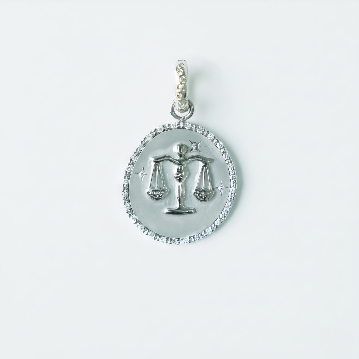 Diamond Zodiac Medallion