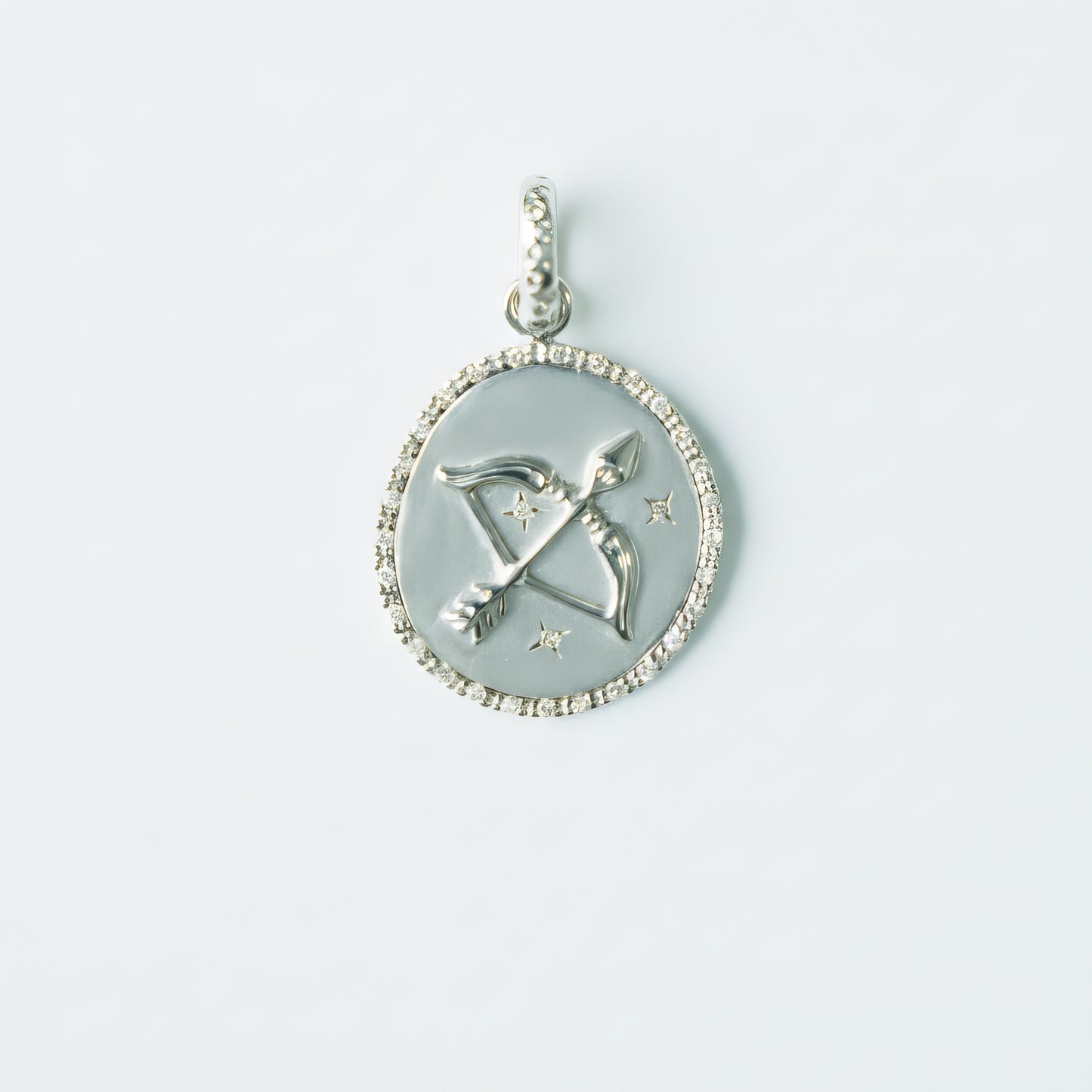 Diamond Zodiac Medallion
