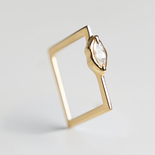 Marquise Square Ring
