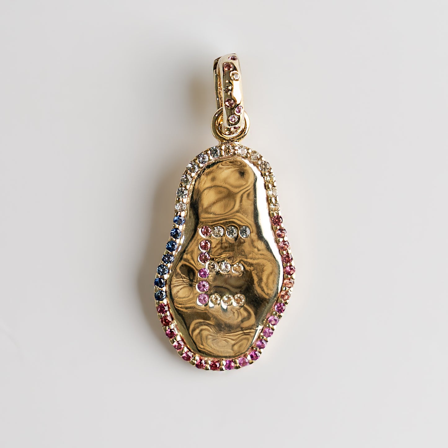 Rainbow Alphabet Pendant