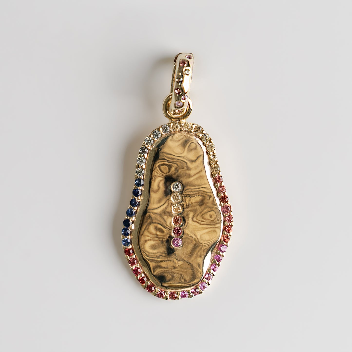 Rainbow Alphabet Pendant