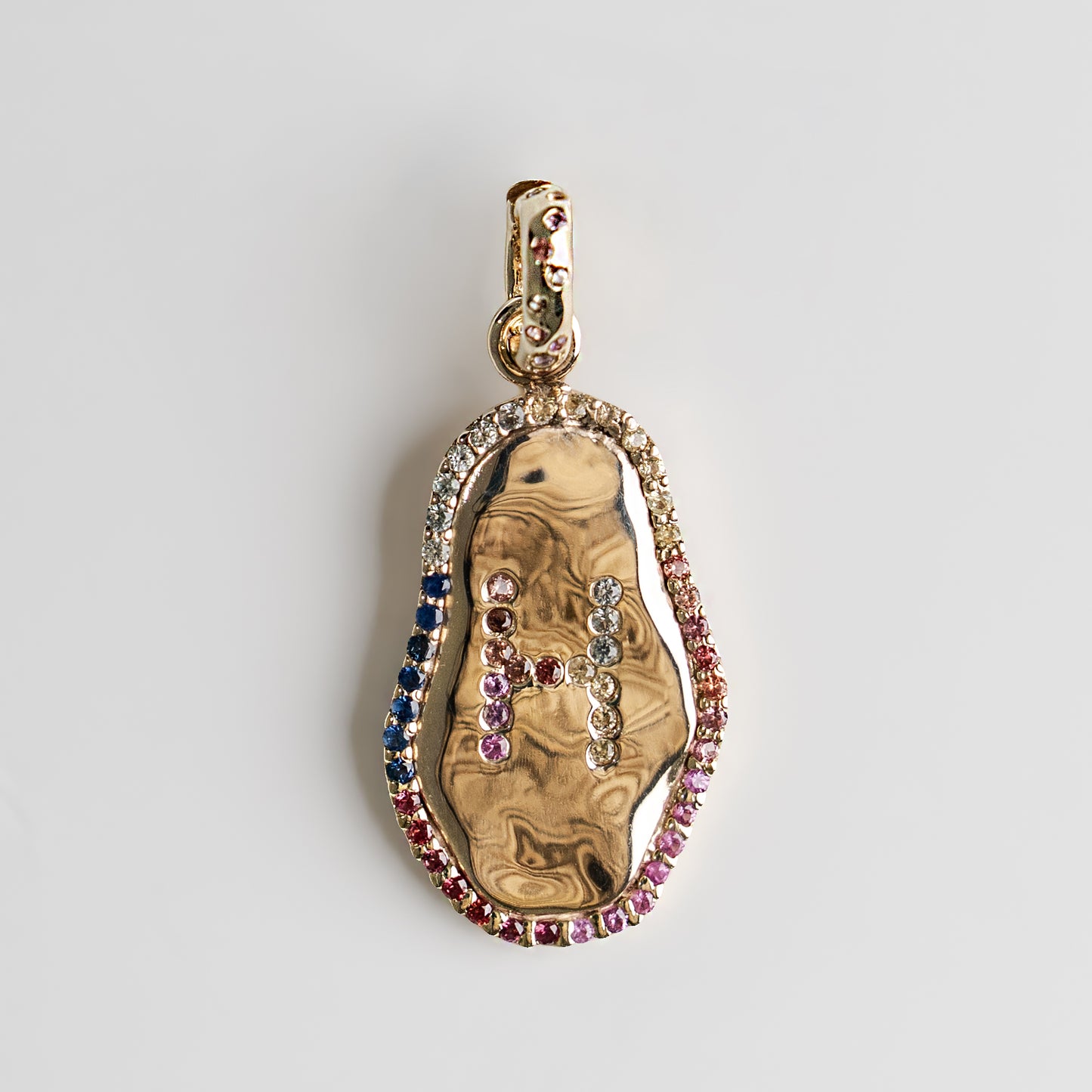 Rainbow Alphabet Pendant
