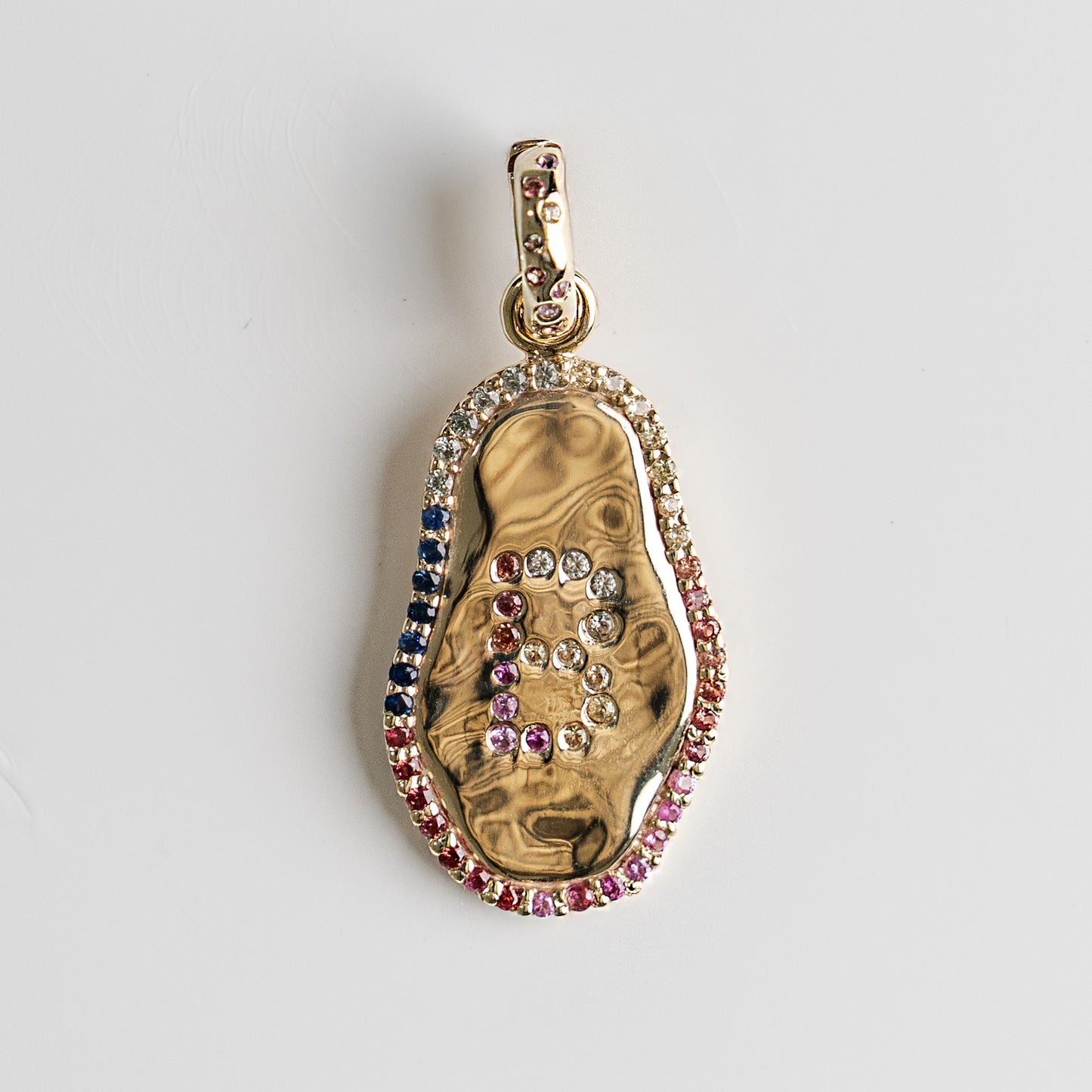 Rainbow Alphabet Pendant