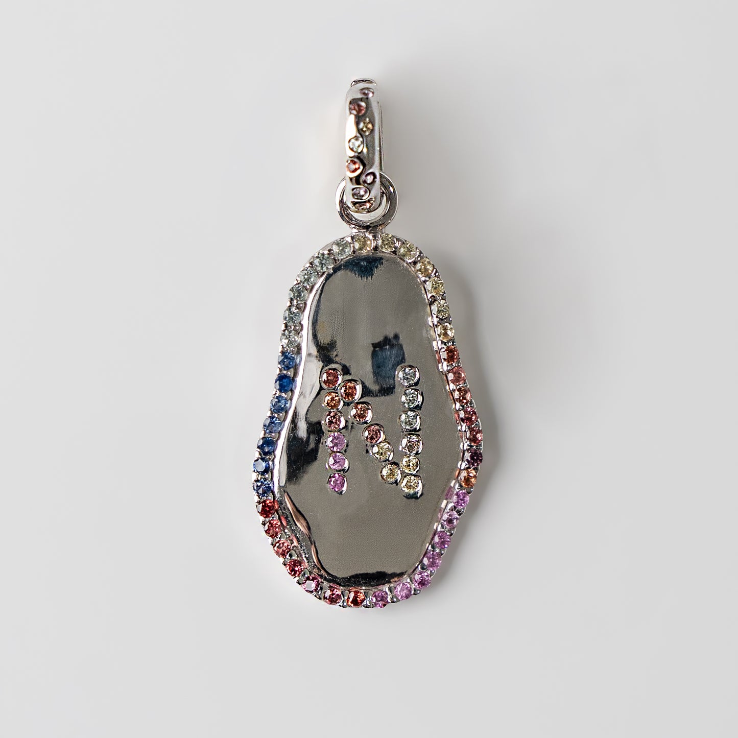 Rainbow Alphabet Pendant