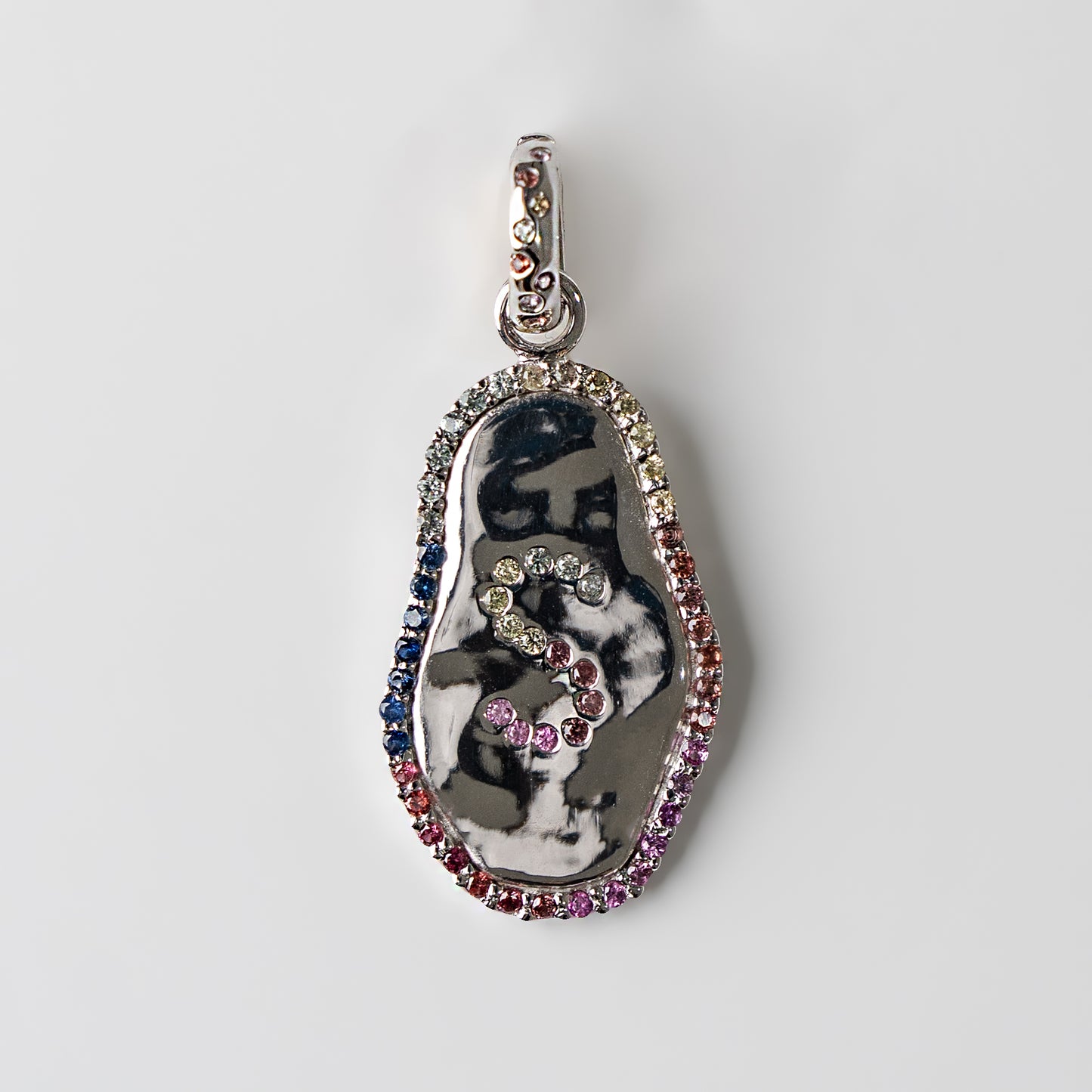 Rainbow Alphabet Pendant