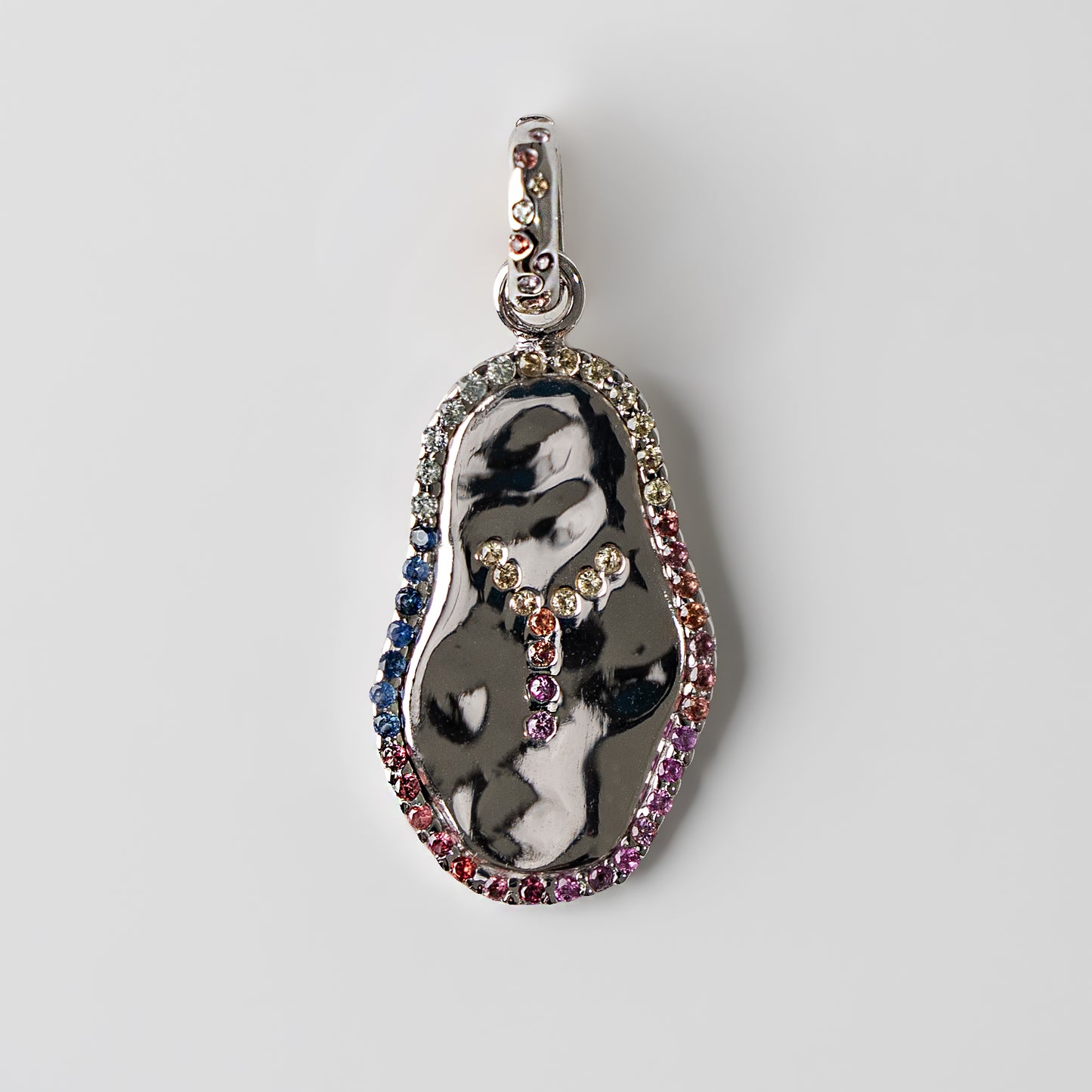 Rainbow Alphabet Pendant