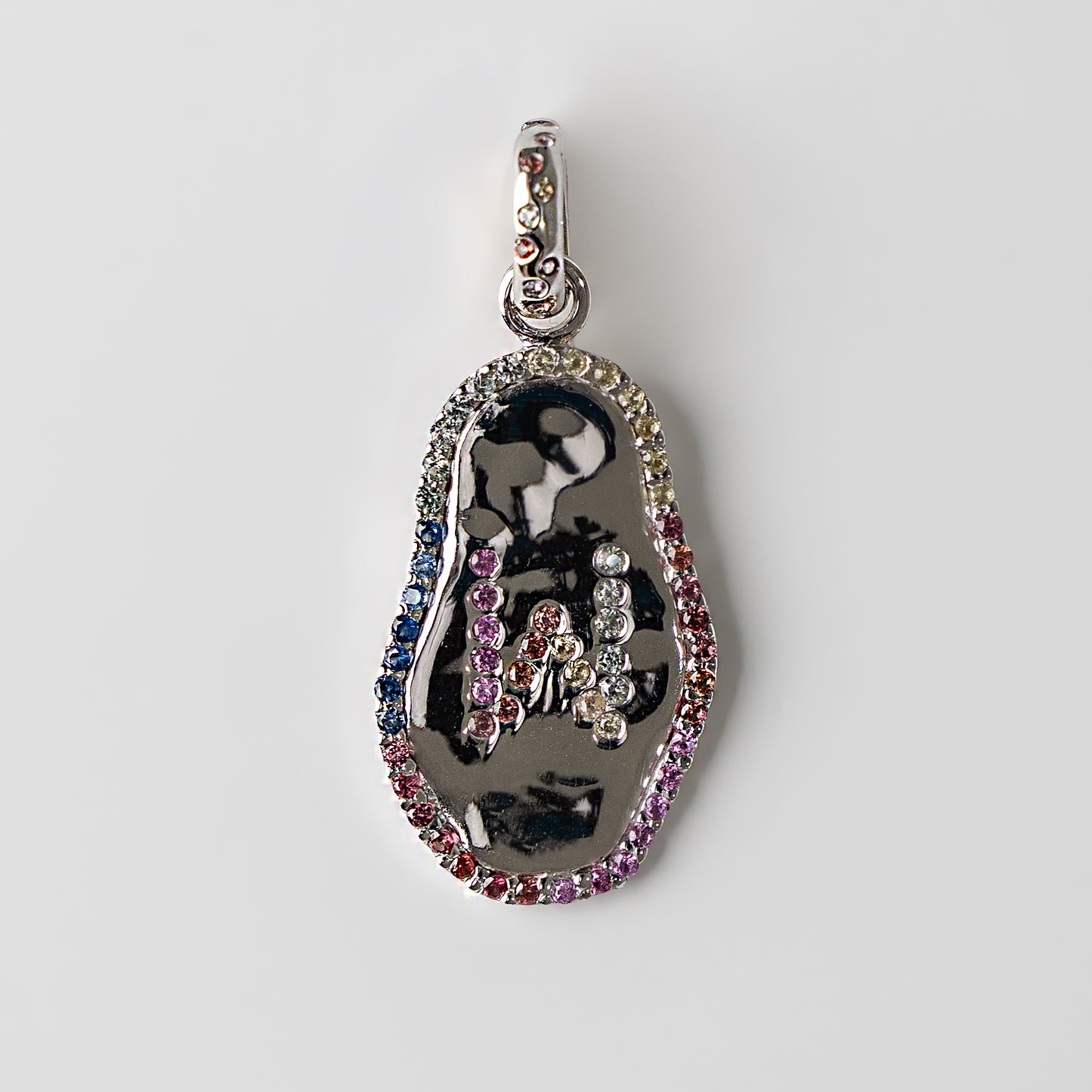 Rainbow Alphabet Pendant