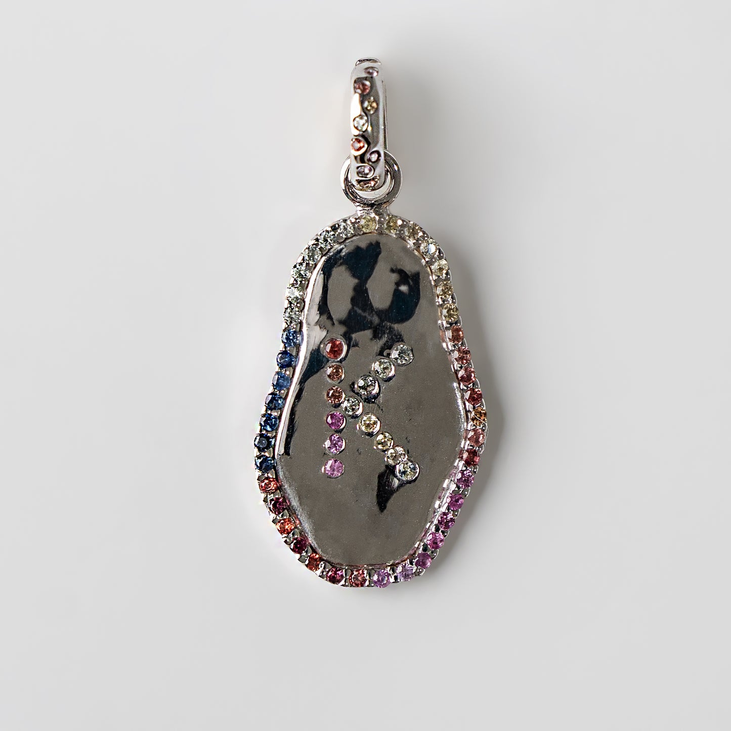 Rainbow Alphabet Pendant