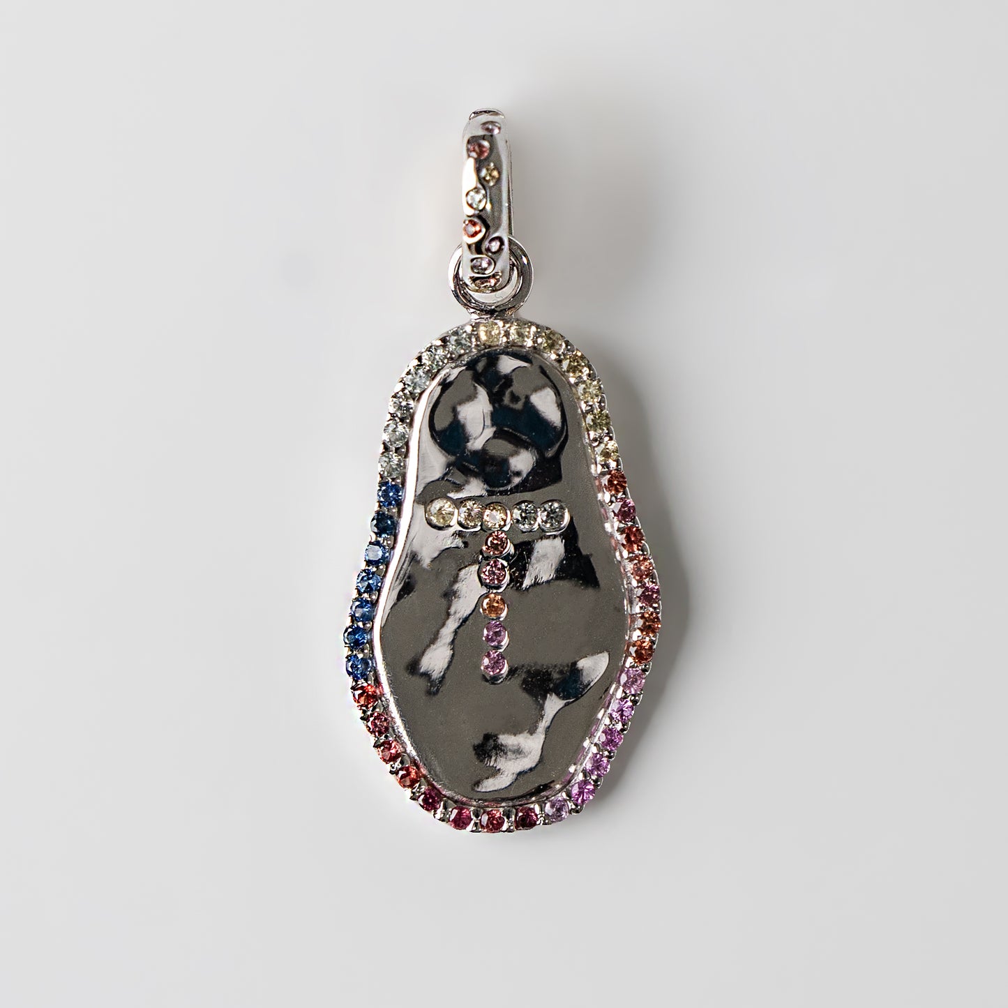 Rainbow Alphabet Pendant
