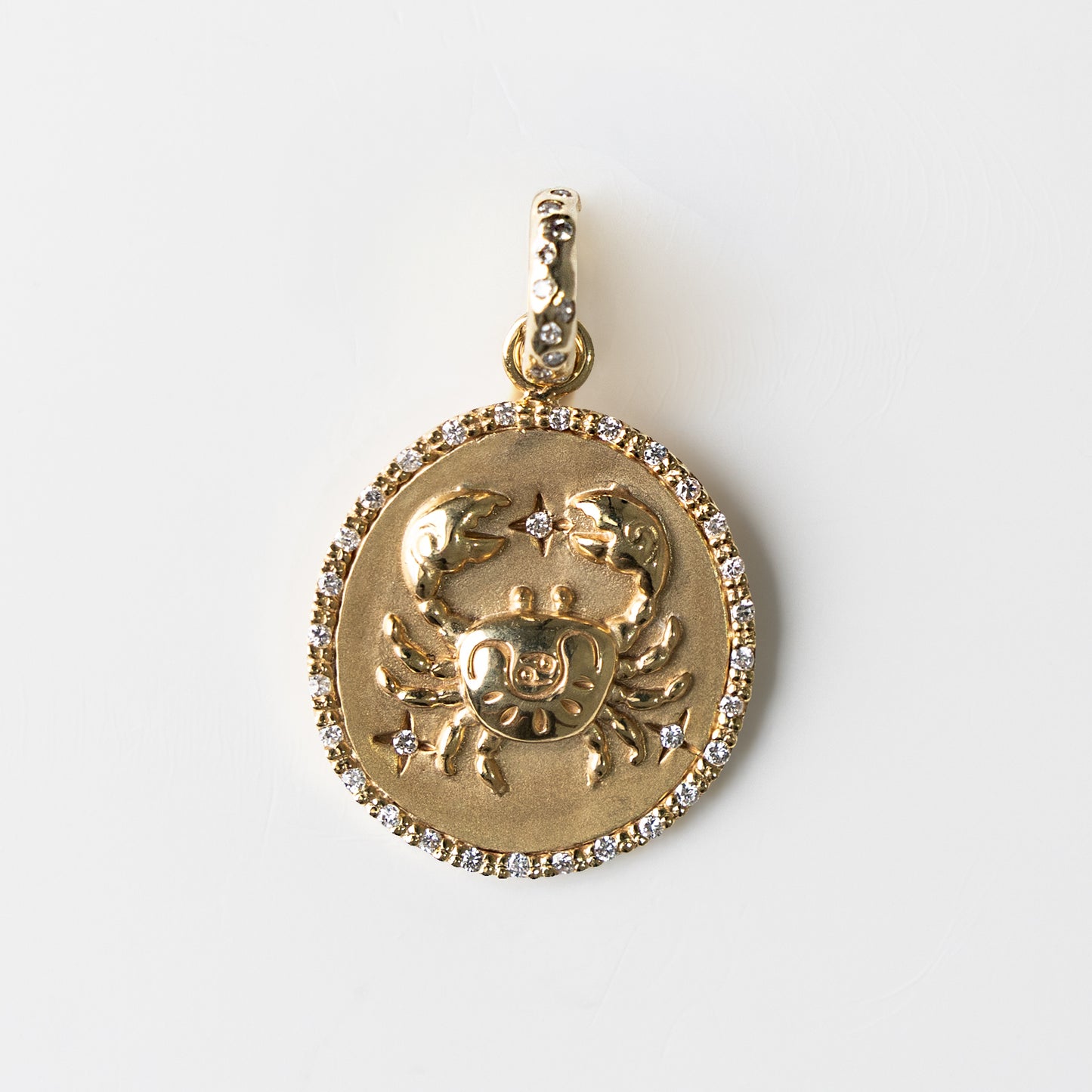 Diamond Zodiac Medallion