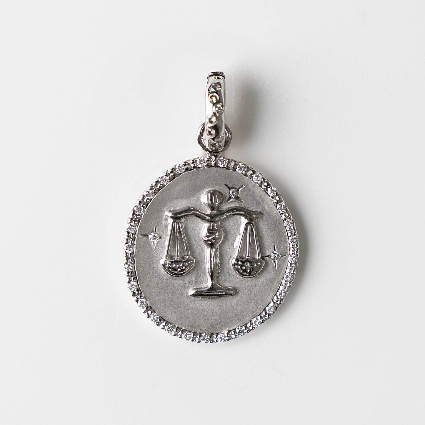 Diamond Zodiac Medallion