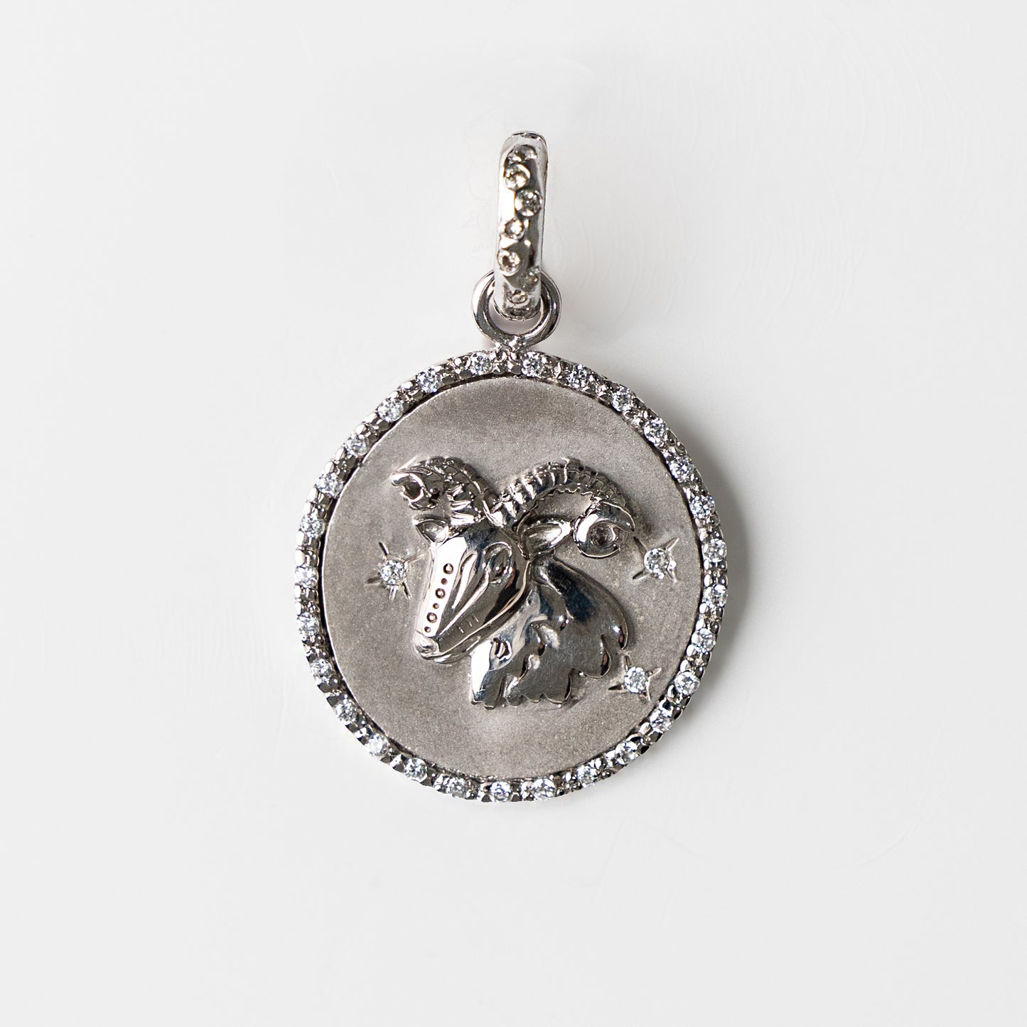 Diamond Zodiac Medallion