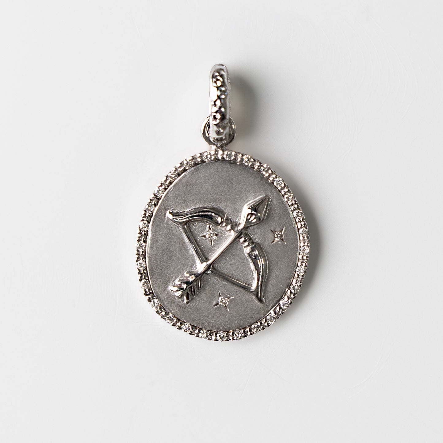 Diamond Zodiac Medallion