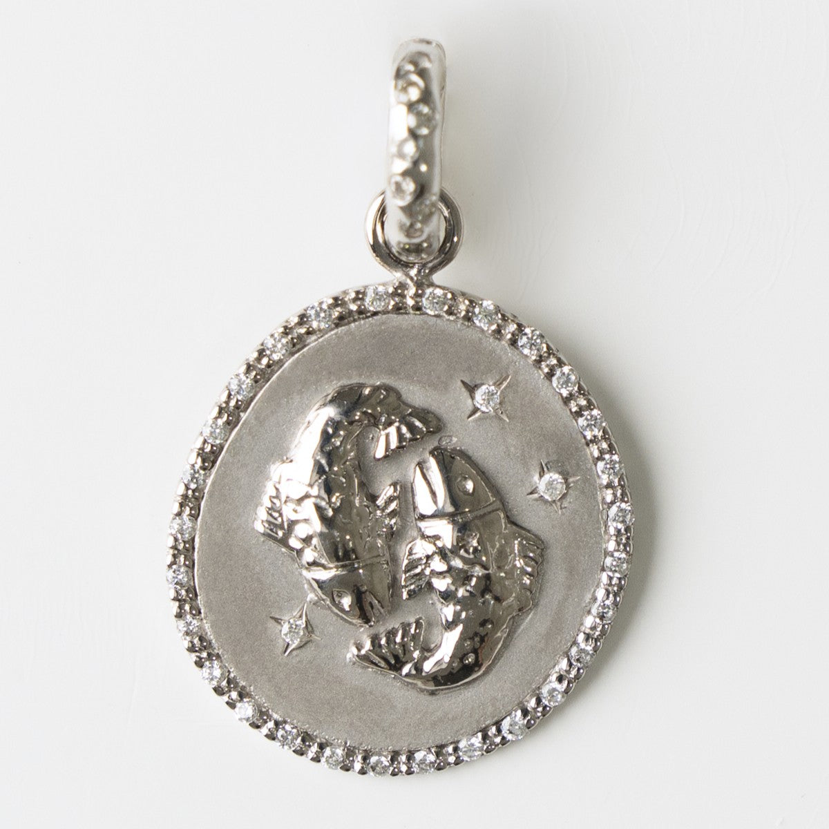 Diamond Zodiac Medallion