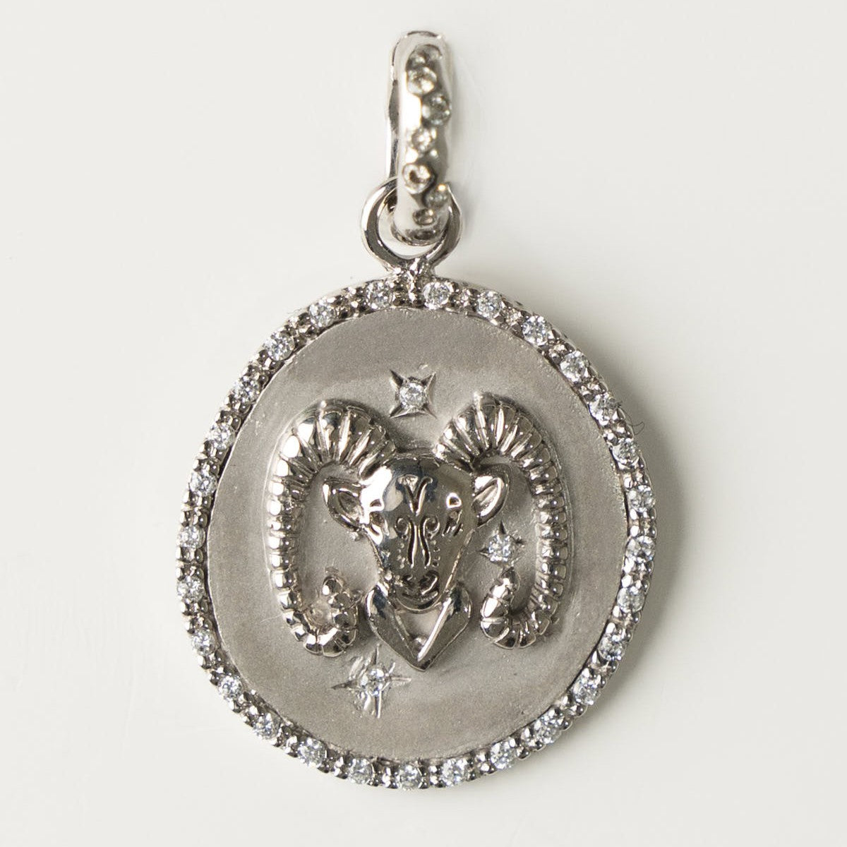 Diamond Zodiac Medallion