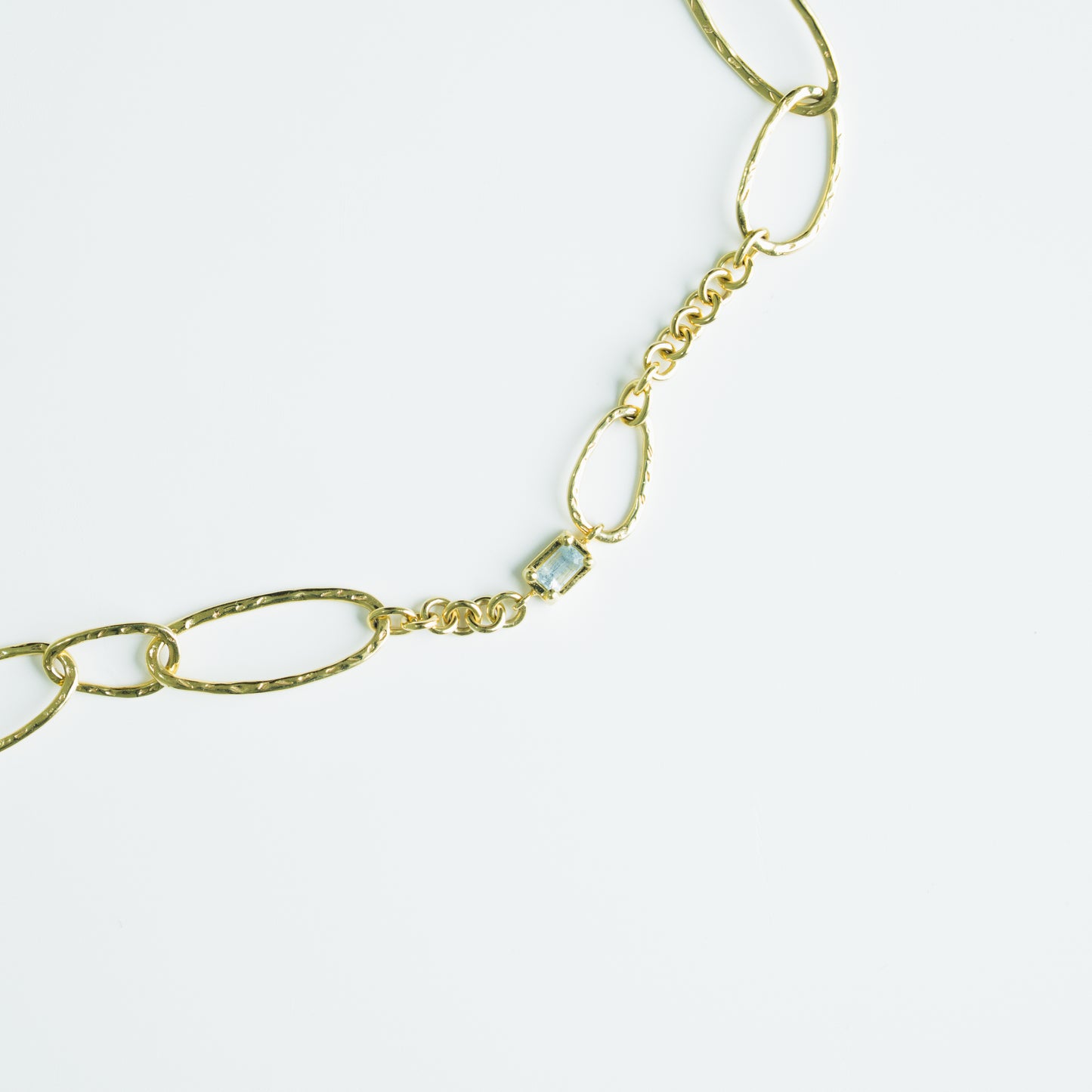 Organic Multi-Form Paperclip Necklace