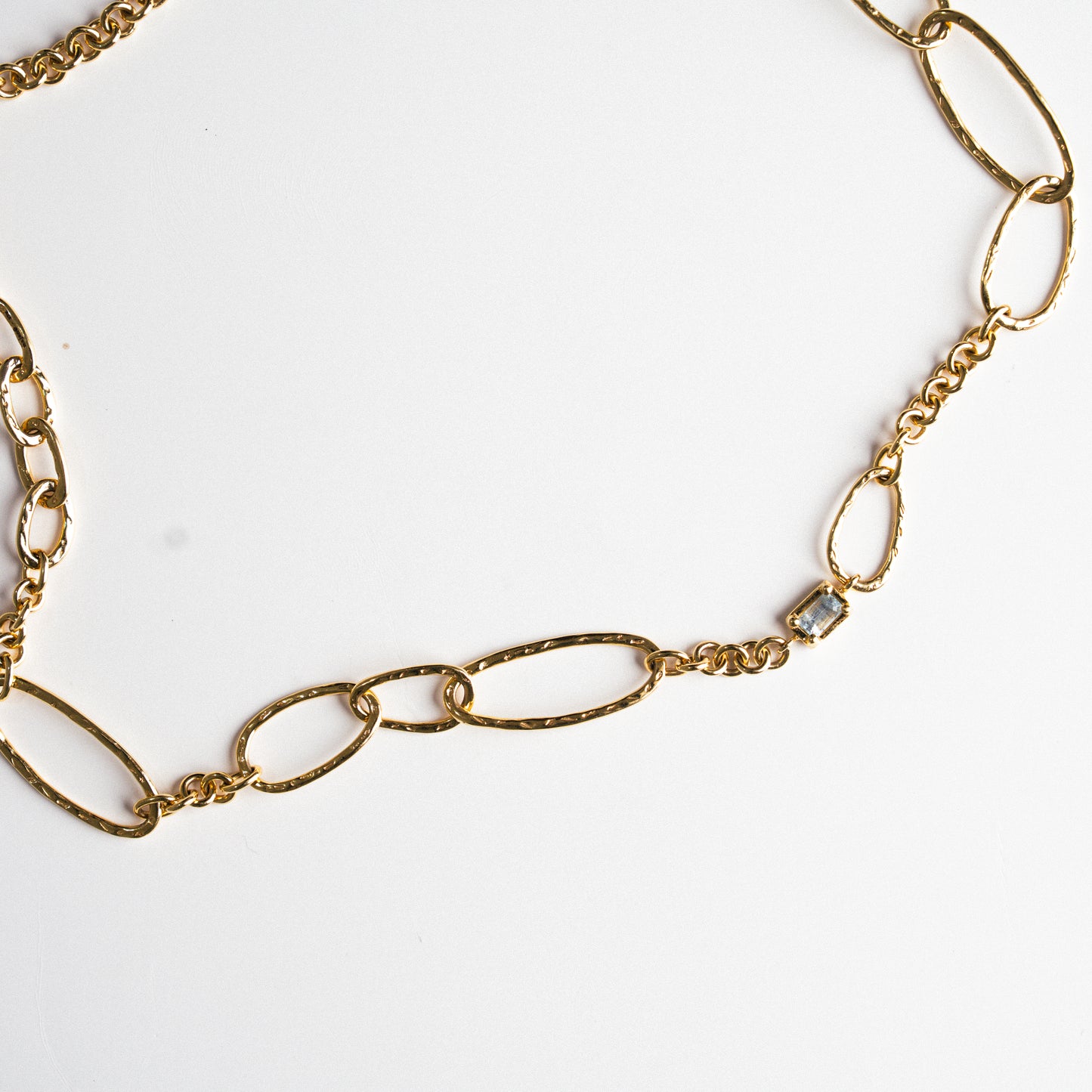Organic Multi-Form Paperclip Necklace