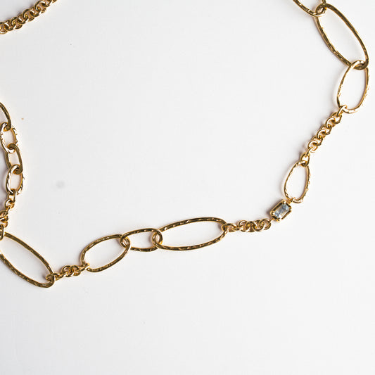Organic Multi-Form Paperclip Necklace