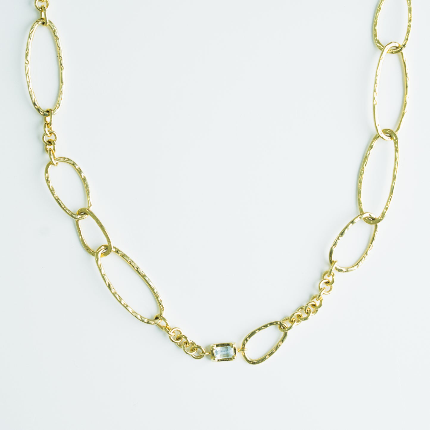 Organic Multi-Form Paperclip Necklace