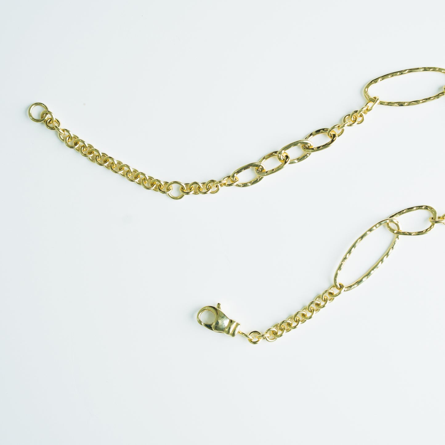 Organic Multi-Form Paperclip Necklace