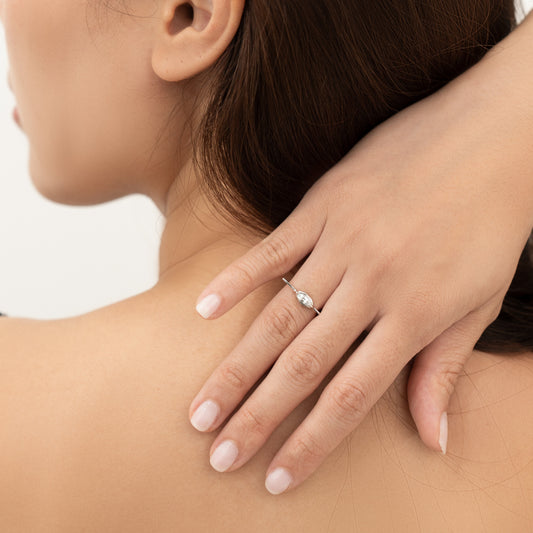 Marquise Square Ring